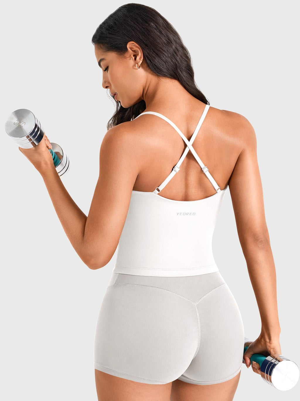 Top CoreFlex con Cuello Cuadrado y Sostén Integrado