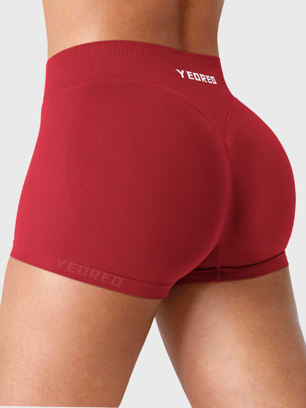 Short LuxFlow de 2.5" Invisible con Fruncido