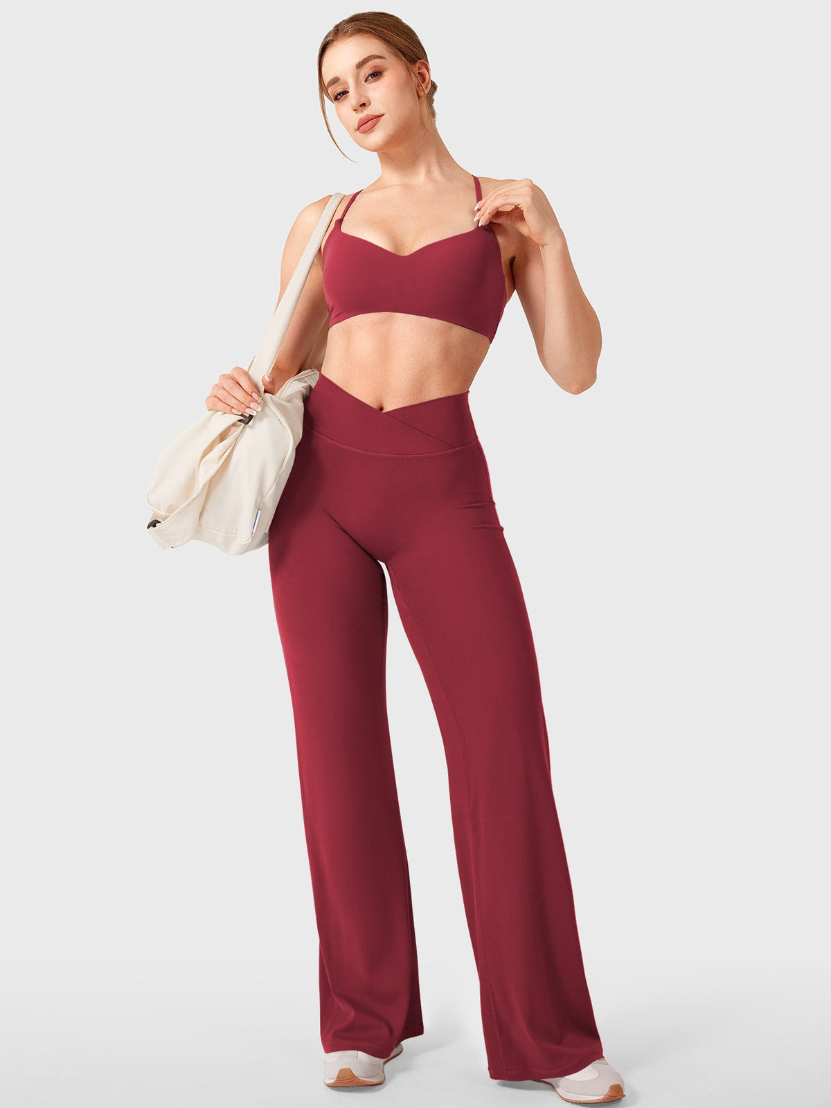 Leggings Rectos Ease de 31.5" con Cintura en V