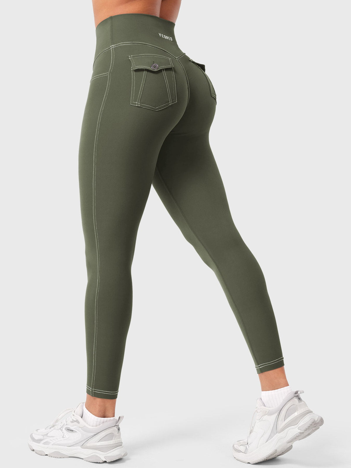 Leggings CoreFlex Efecto Mezclilla