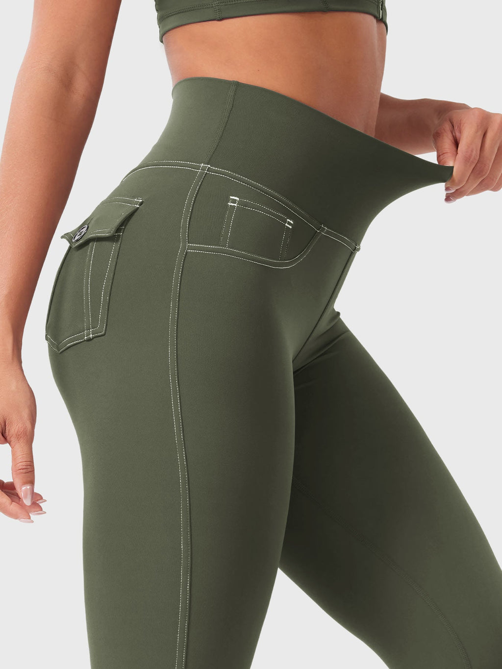 Leggings CoreFlex Efecto Mezclilla