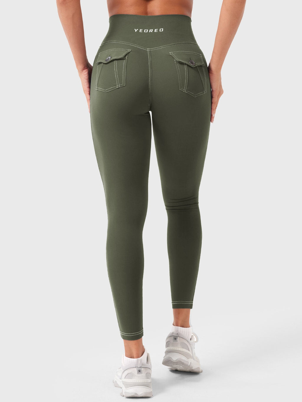 Leggings CoreFlex Efecto Mezclilla