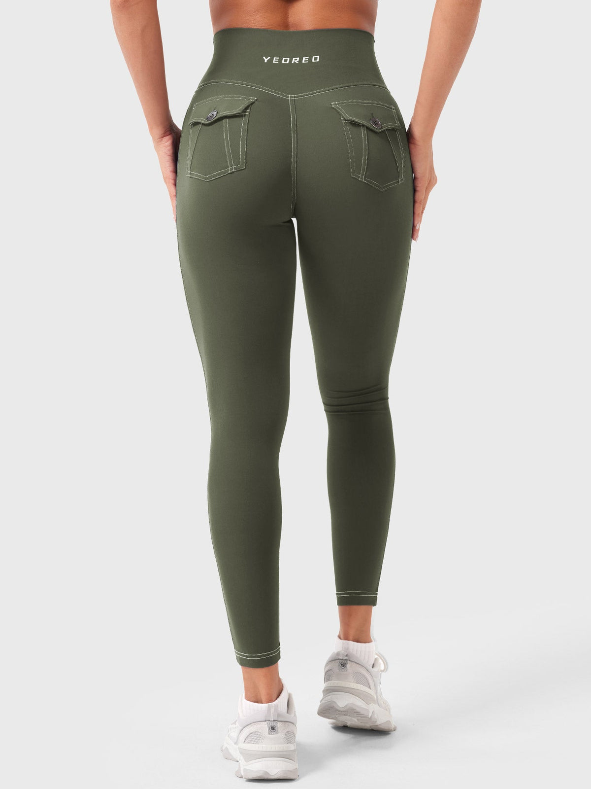 Leggings CoreFlex Efecto Mezclilla