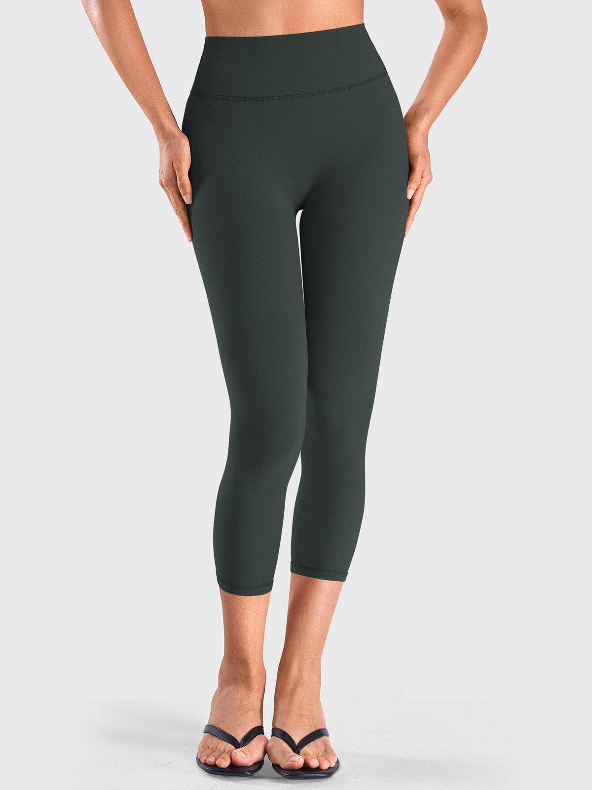 Leggings Capri Ease de Tiro Alto 21"