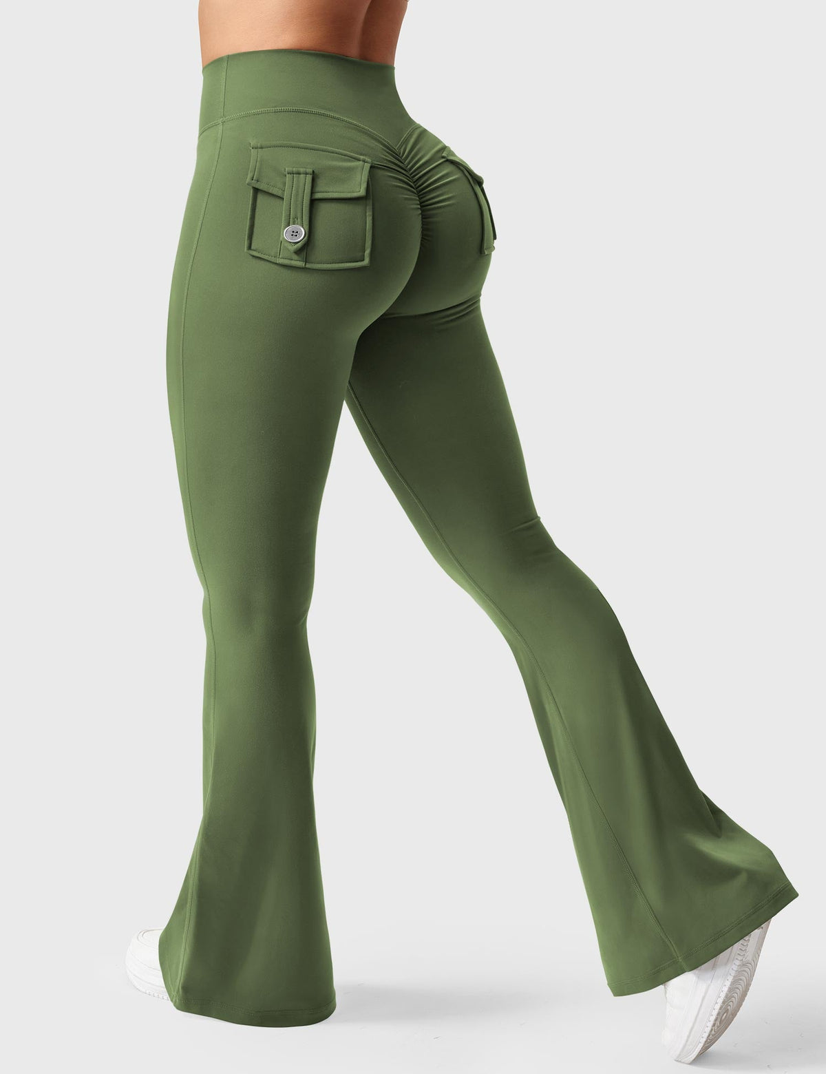 Leggings Acampanados CoreFlex de 31.5" con Bolsillos