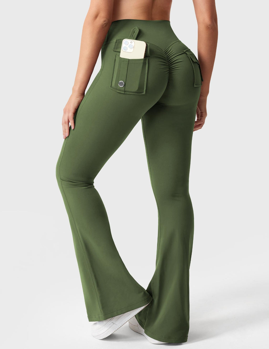 Leggings Acampanados CoreFlex de 31.5" con Bolsillos