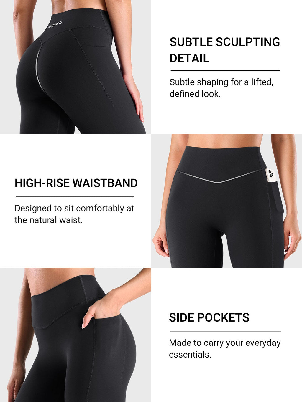 Leggings Moldeadores CoreFlex con Bolsillos