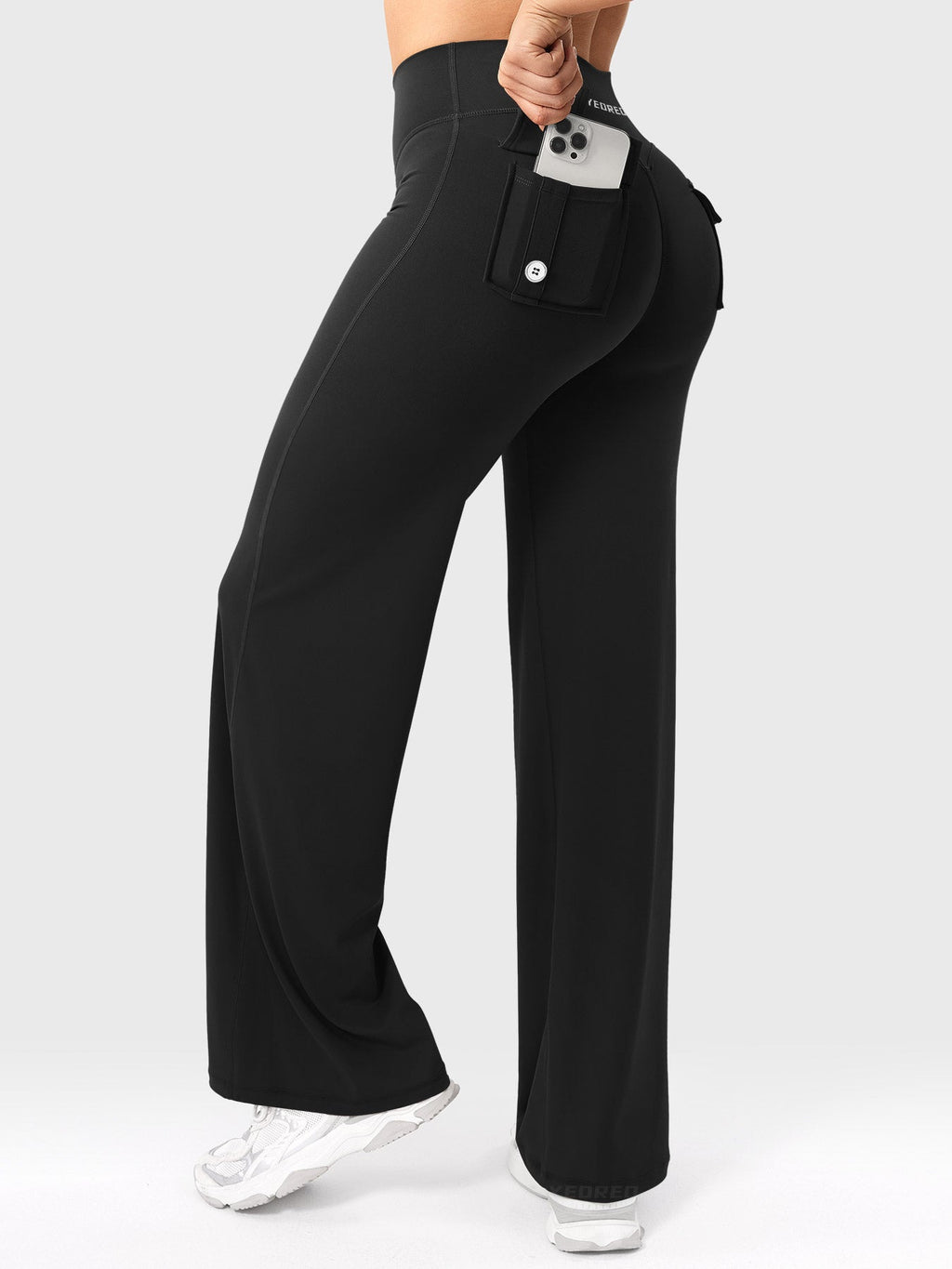 Leggings Rectos CoreFlex de 31.5" con Bolsillos