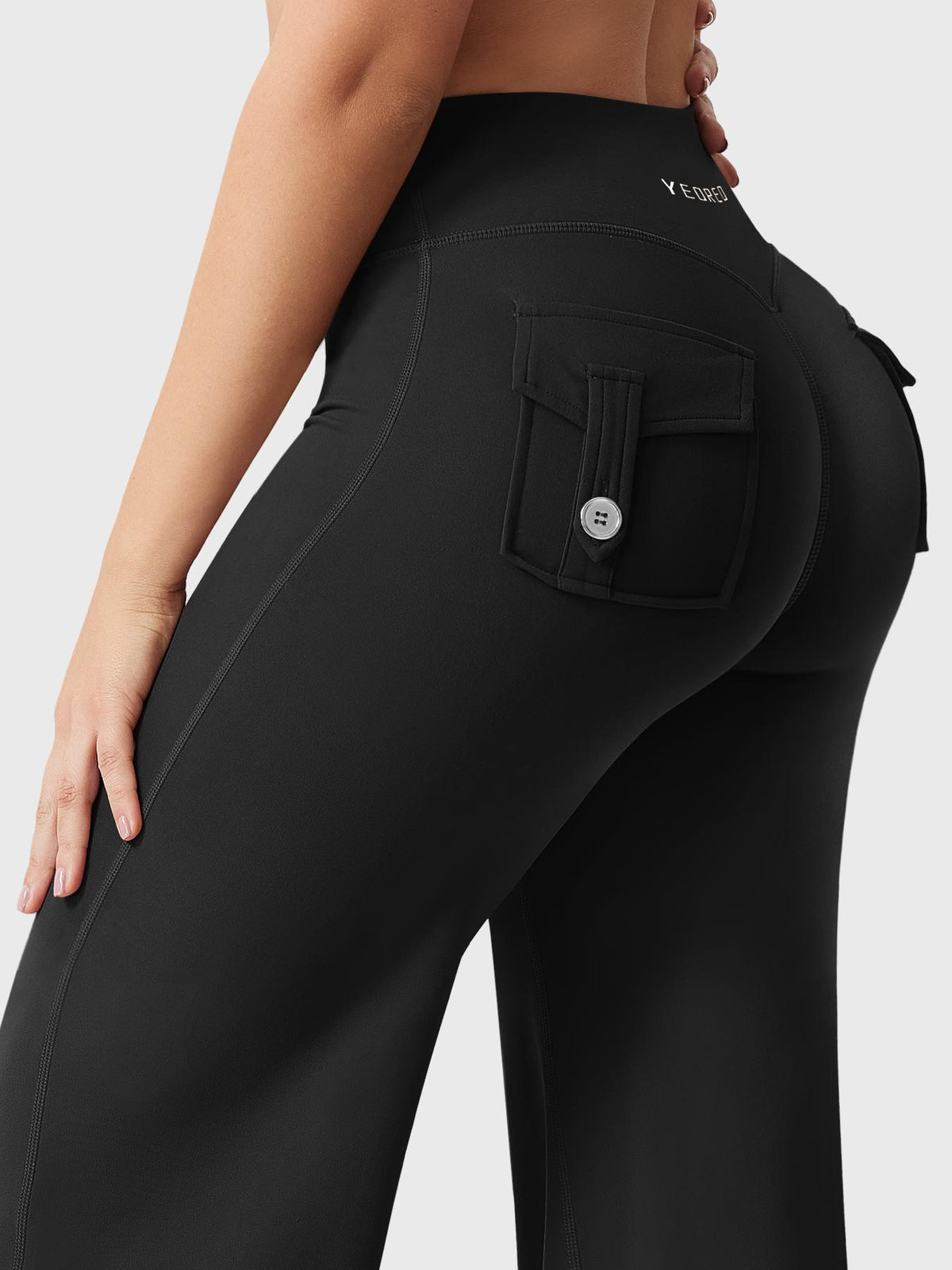Leggings Rectos CoreFlex de 31.5" con Bolsillos