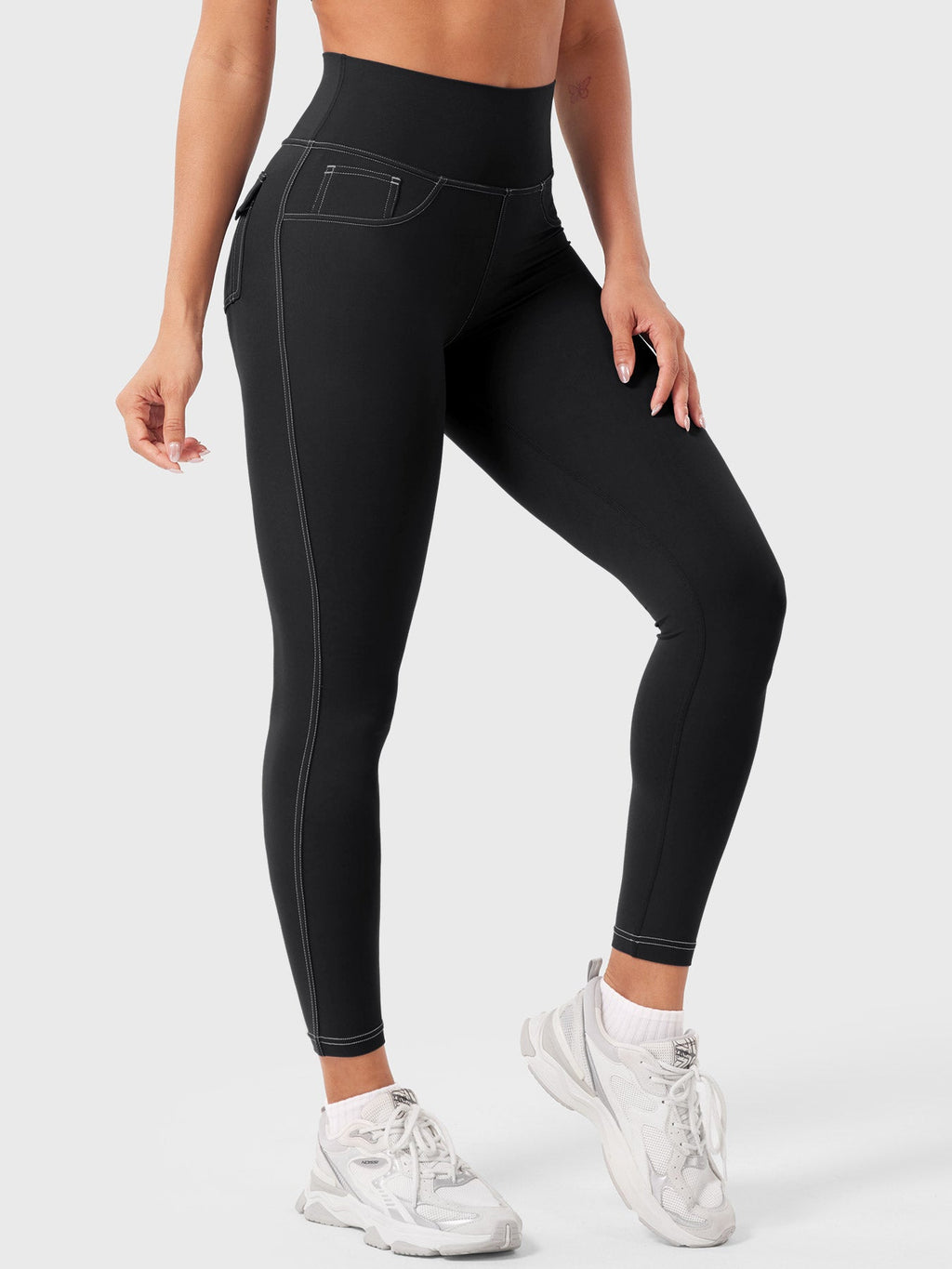 Leggings CoreFlex Efecto Mezclilla