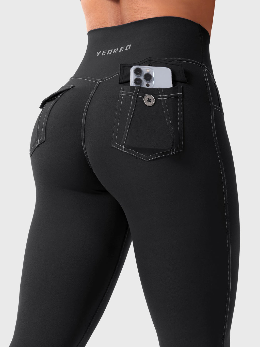 Leggings CoreFlex Efecto Mezclilla