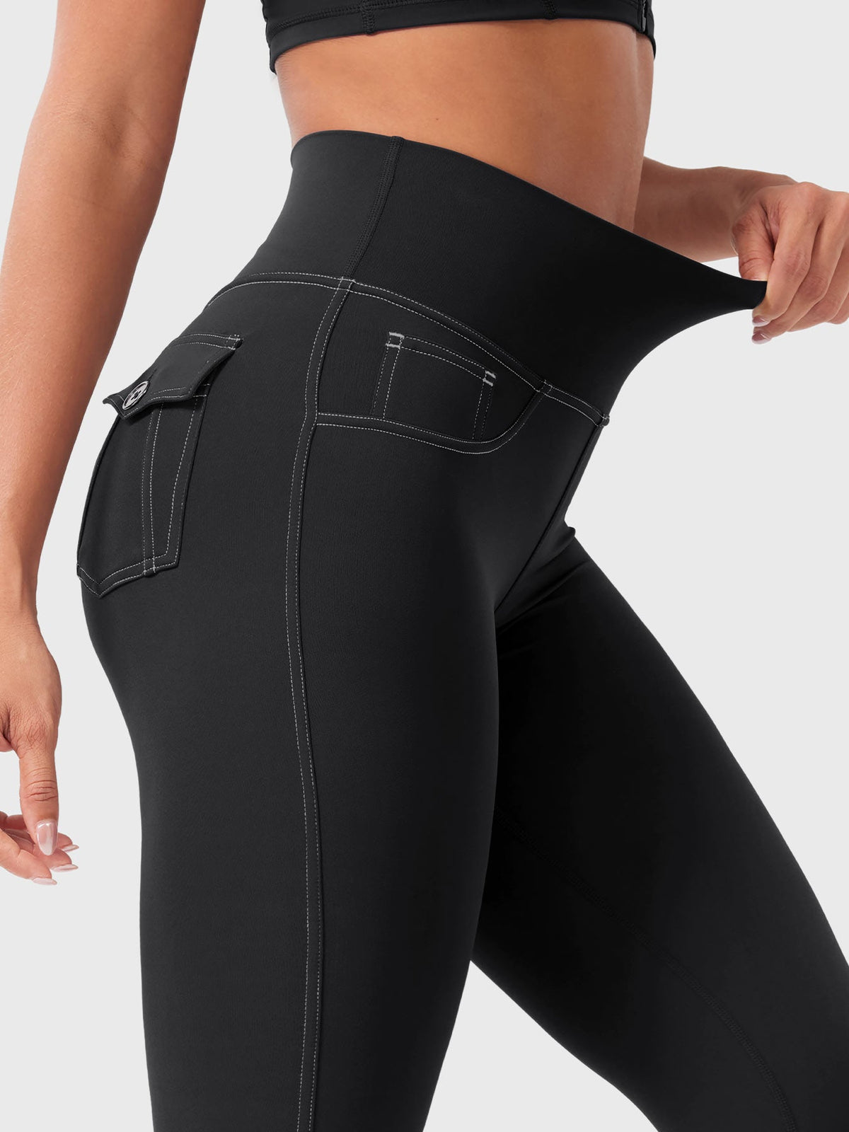 Leggings CoreFlex Efecto Mezclilla