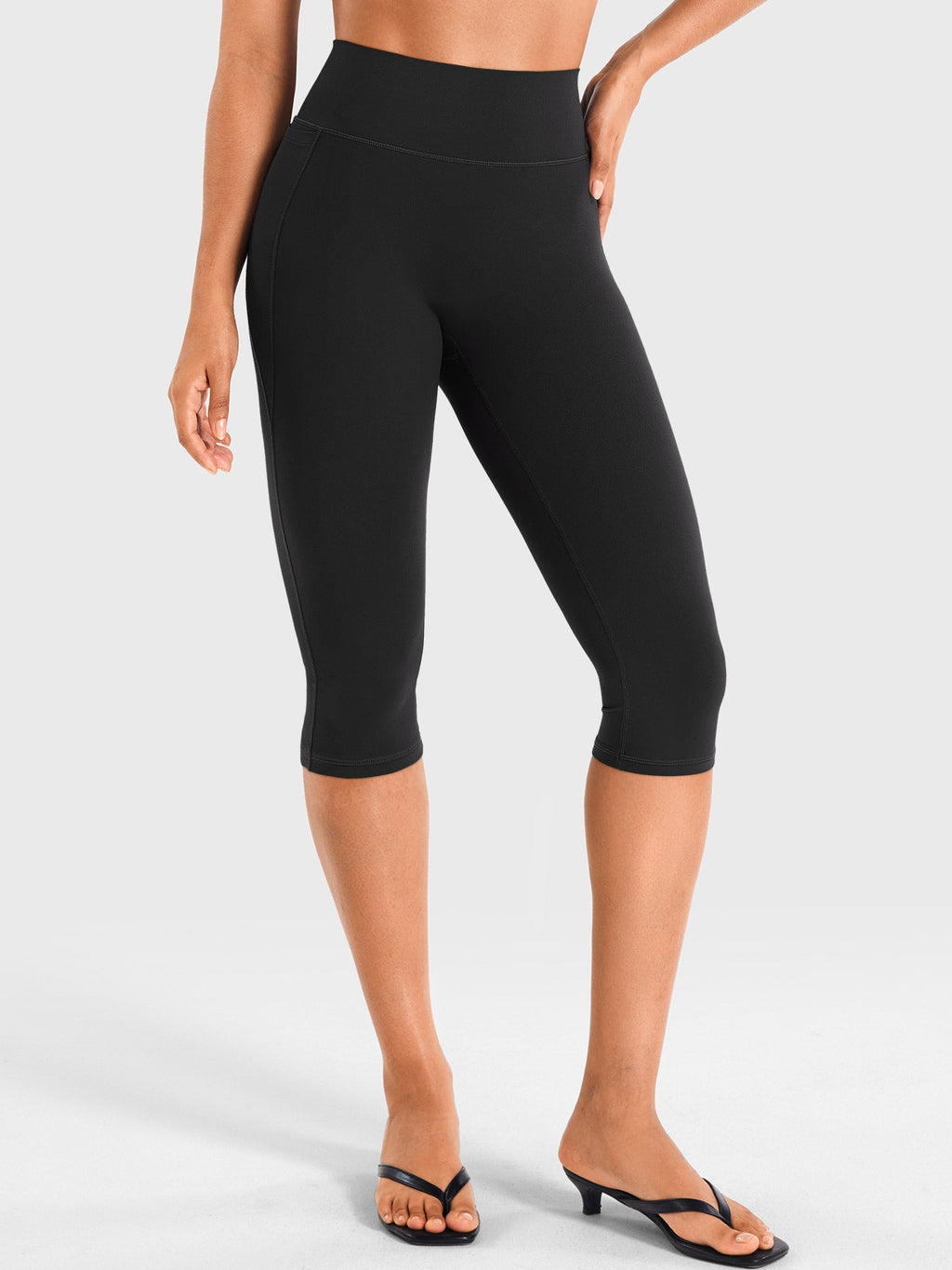 Leggings Capri Ease con Bolsillos