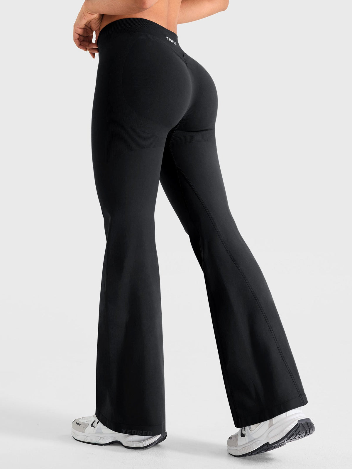Leggings Acampanados Contour Invisibles con Fruncido