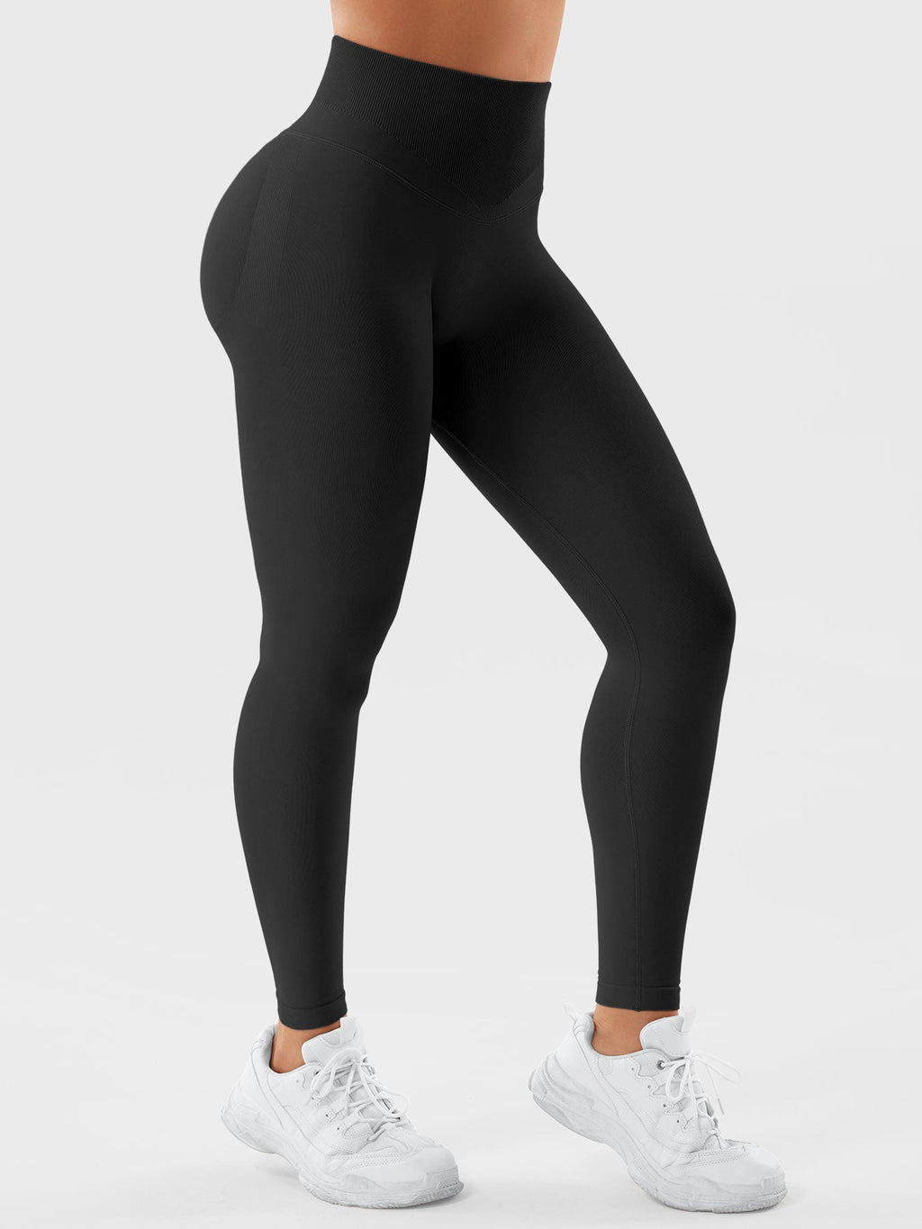 Leggings sin Costuras Contour con Espalda en V