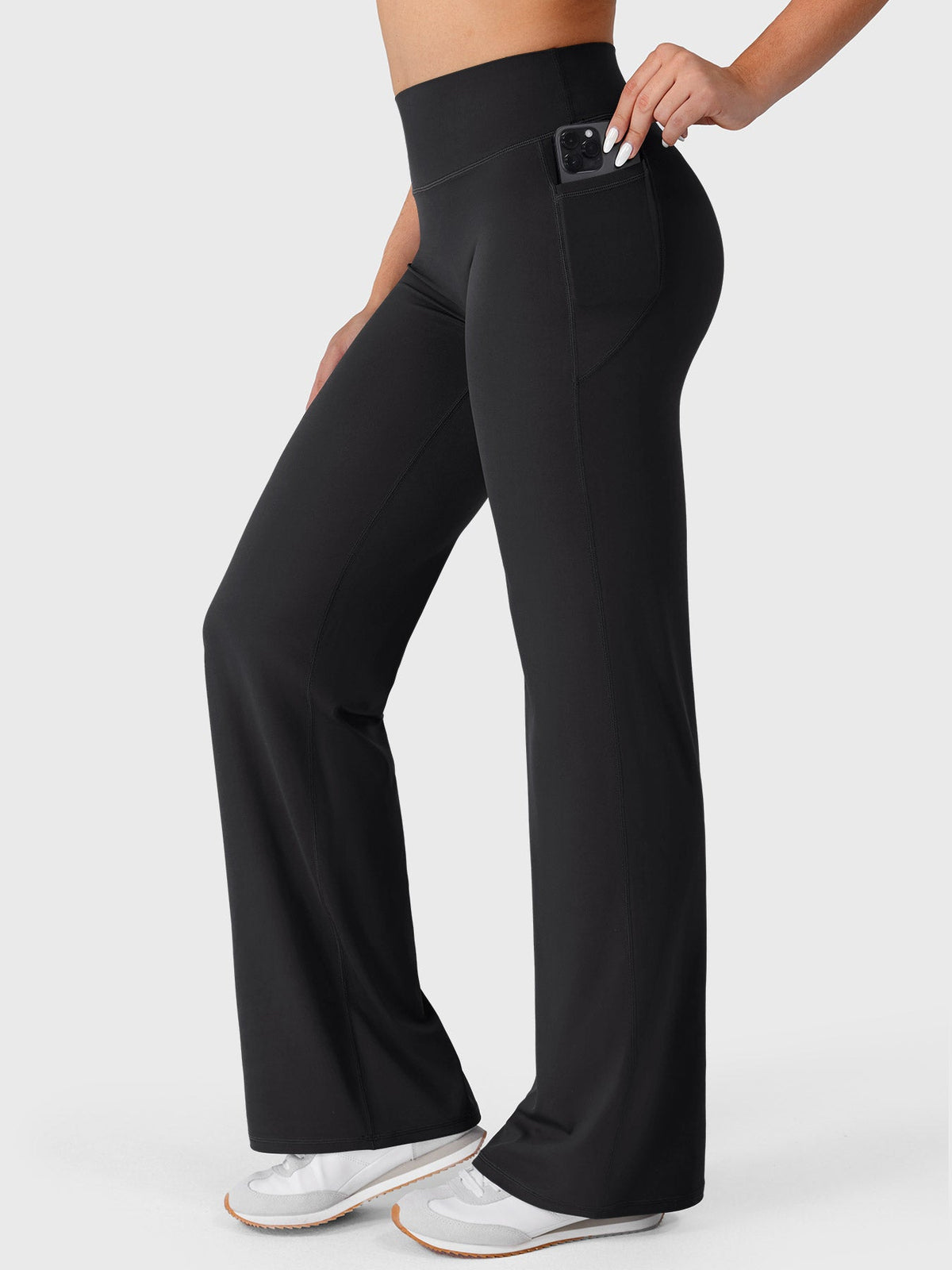 Leggings de Pierna Recta Ease de 31.5" con Bolsillos