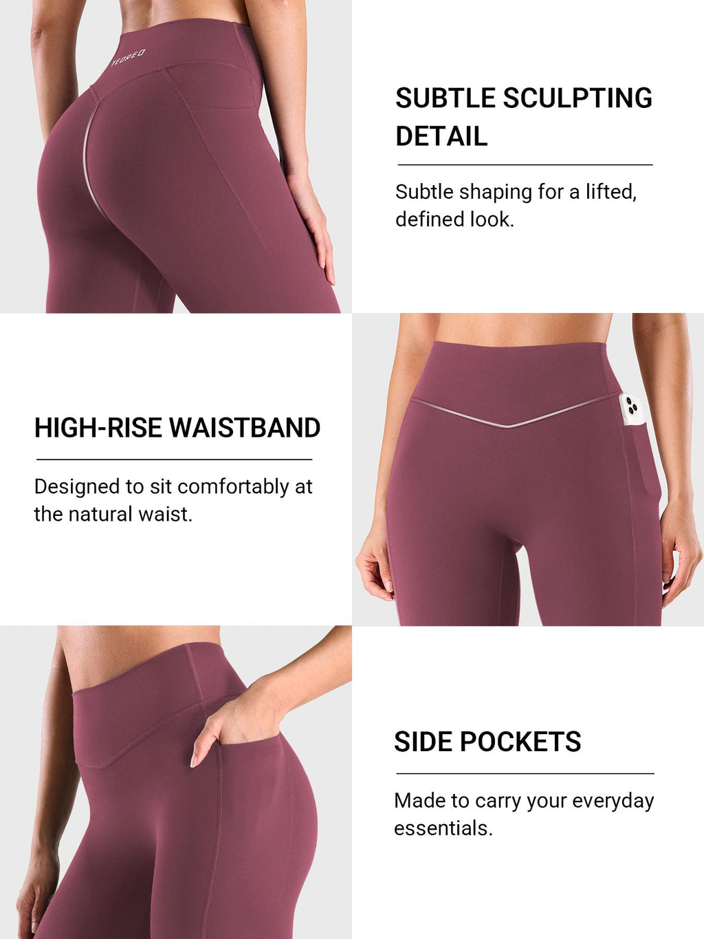 Leggings Moldeadores CoreFlex con Bolsillos