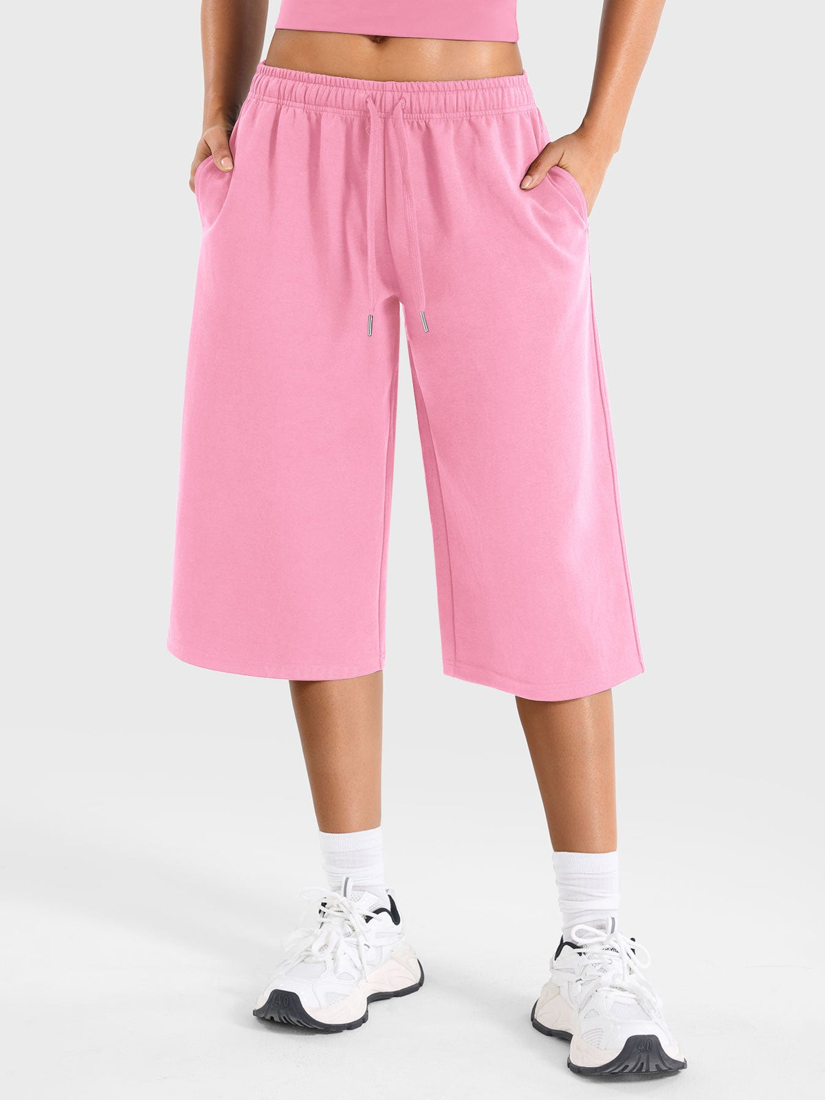 Pantalones Capri Ease de Tiro Bajo