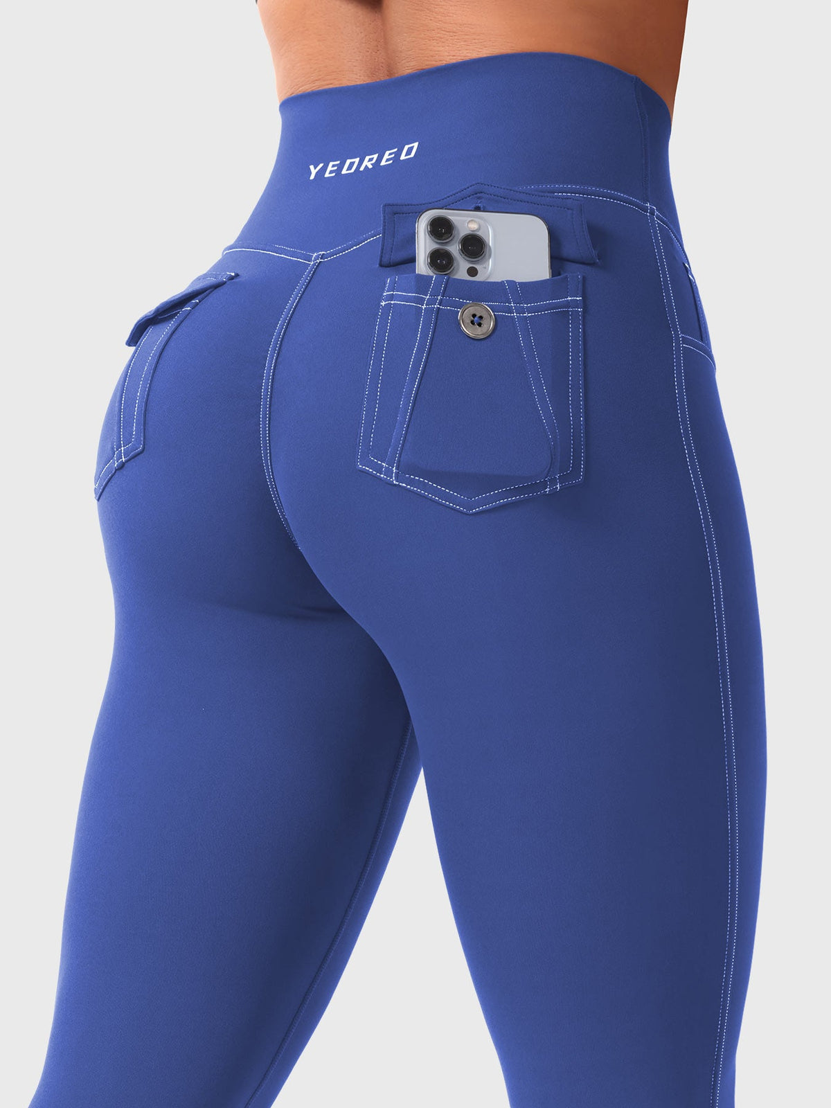 Leggings CoreFlex Efecto Mezclilla