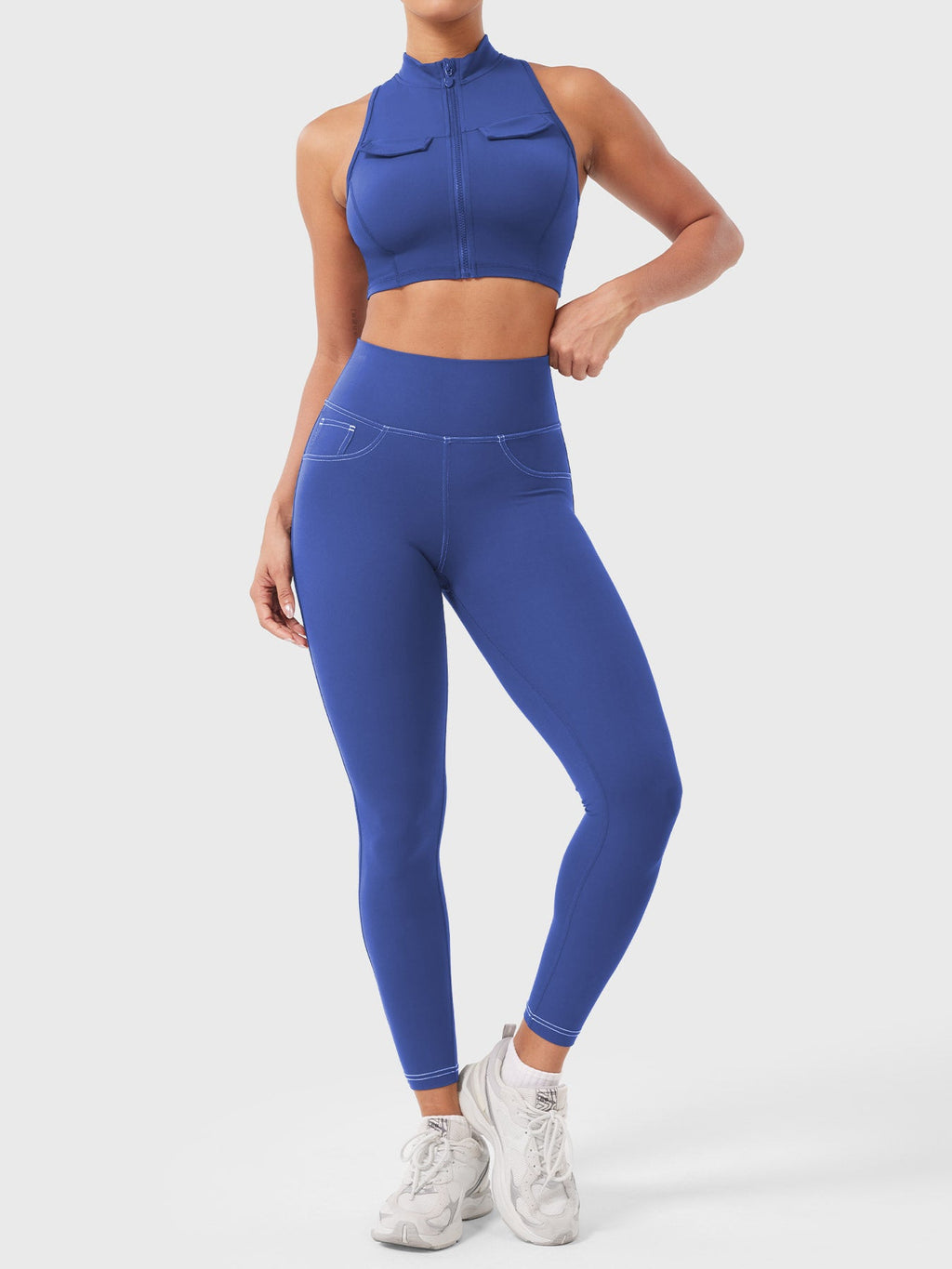 Leggings CoreFlex Efecto Mezclilla