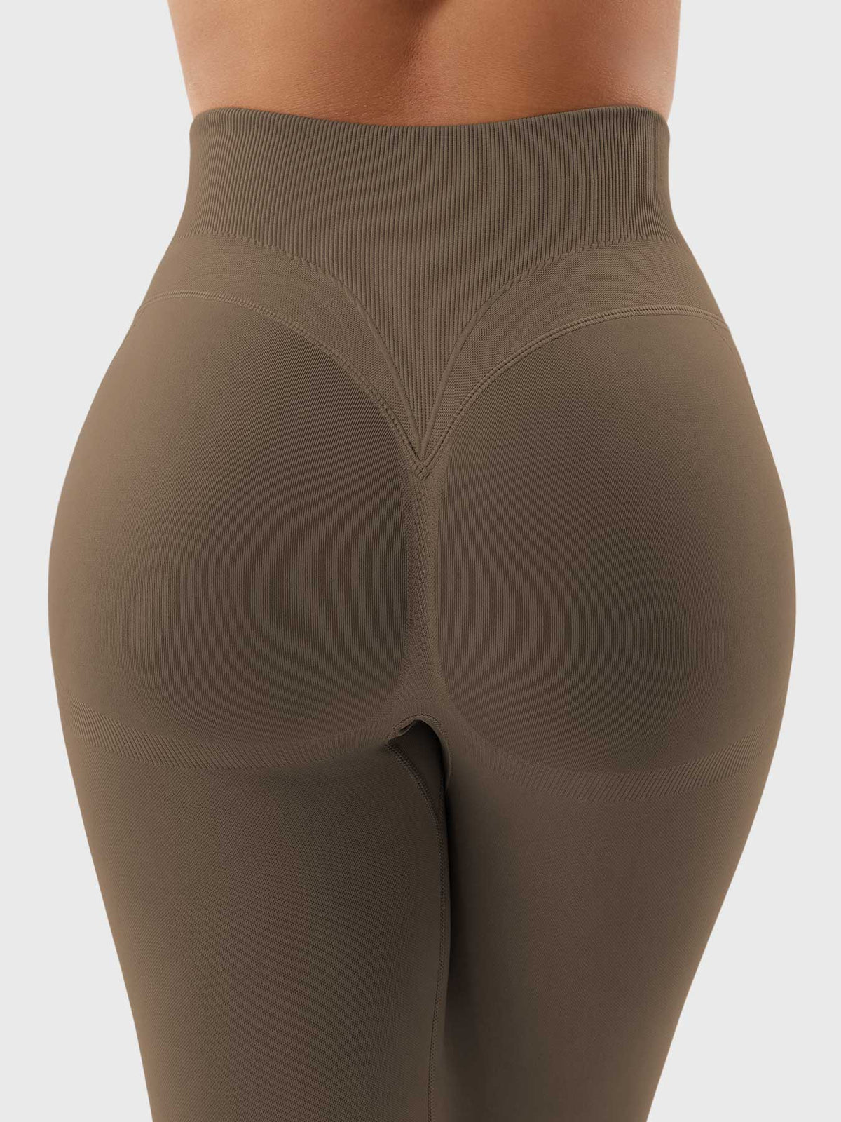 Leggings sin Costuras Contour con Espalda en V