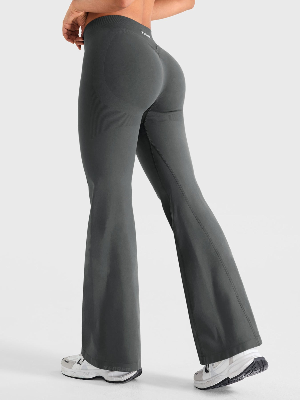 Leggings Acampanados Contour Invisibles con Fruncido
