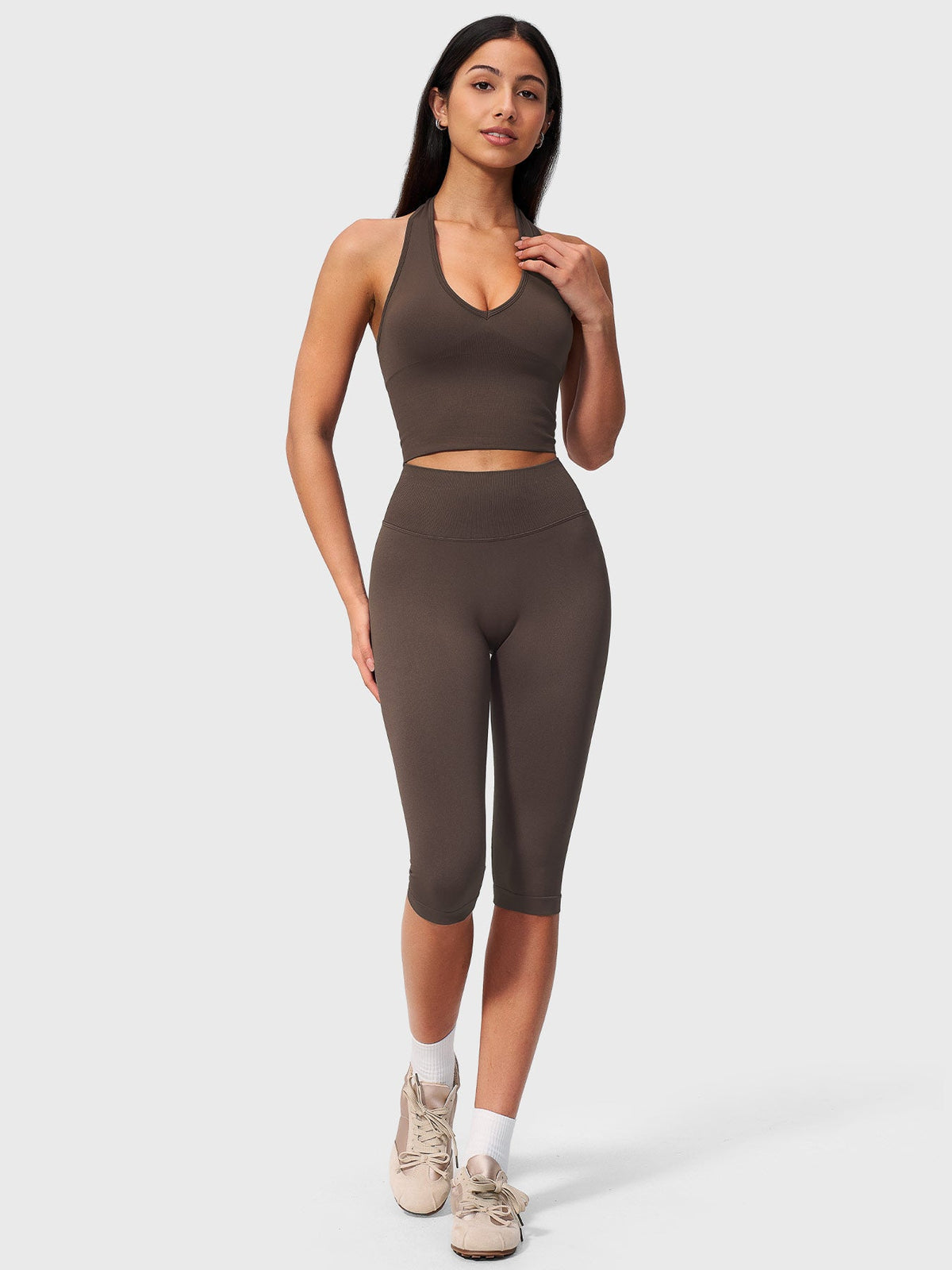 Leggings Capri CoreFlex sin Costuras