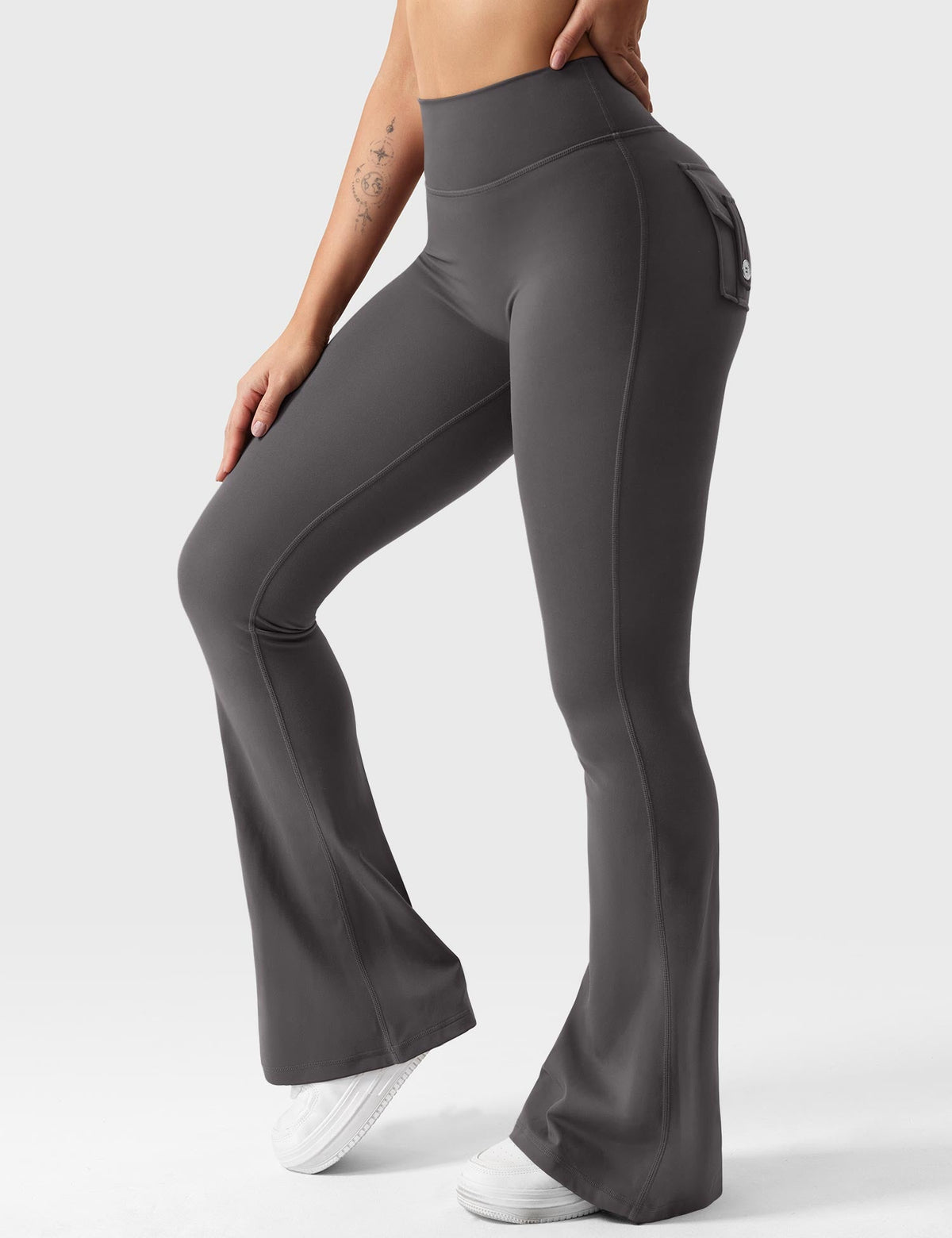 Leggings Acampanados CoreFlex de 31.5" con Bolsillos