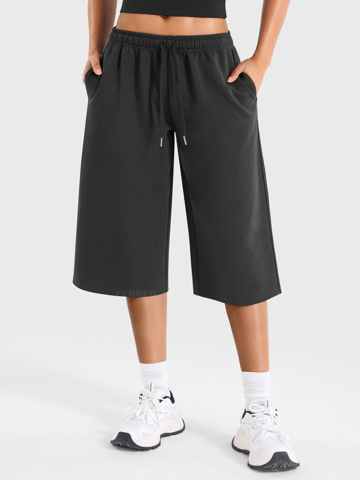 Pantalones Capri Ease de Tiro Bajo