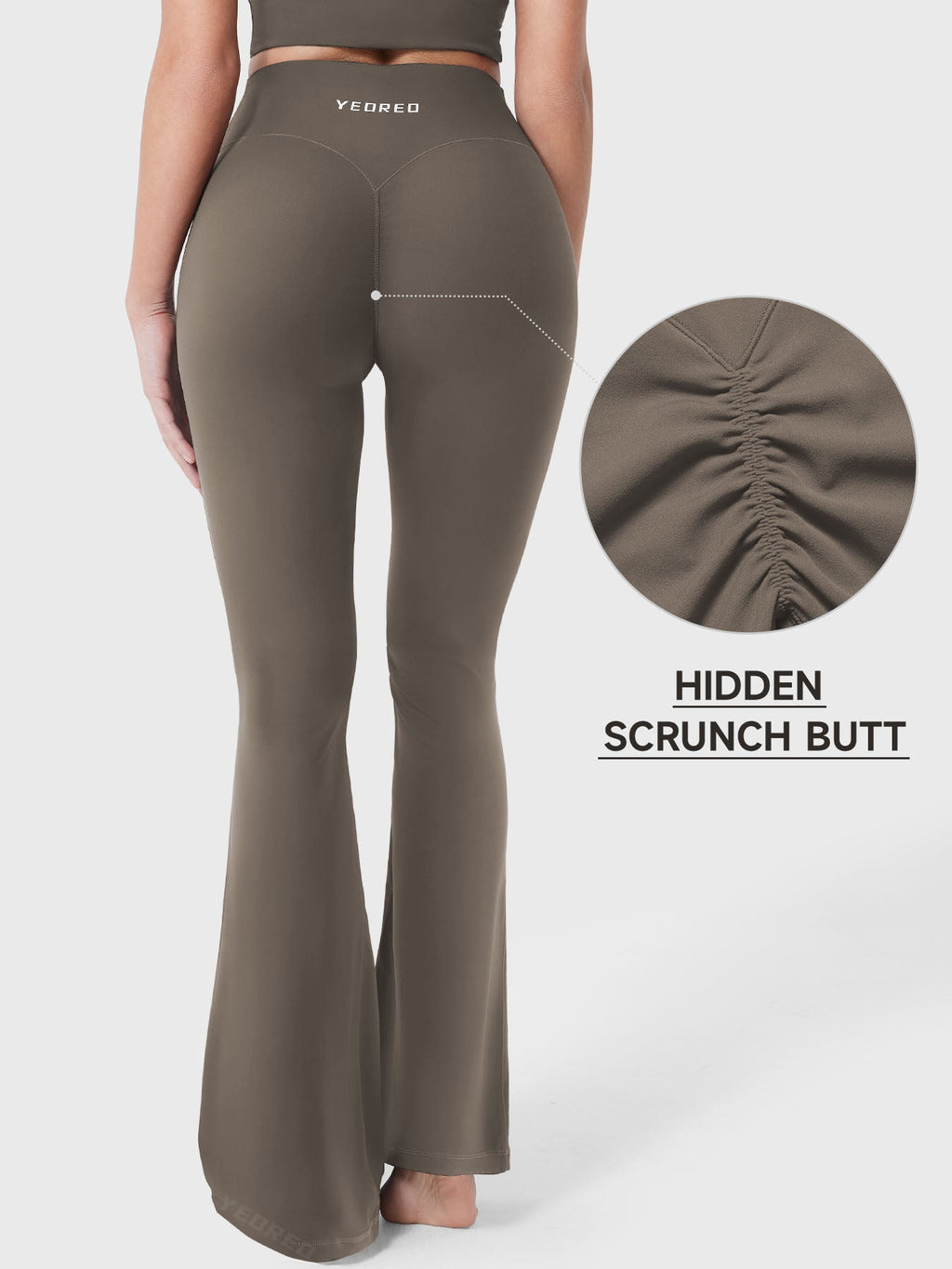 Leggings Acampanados SoftHue de 32"