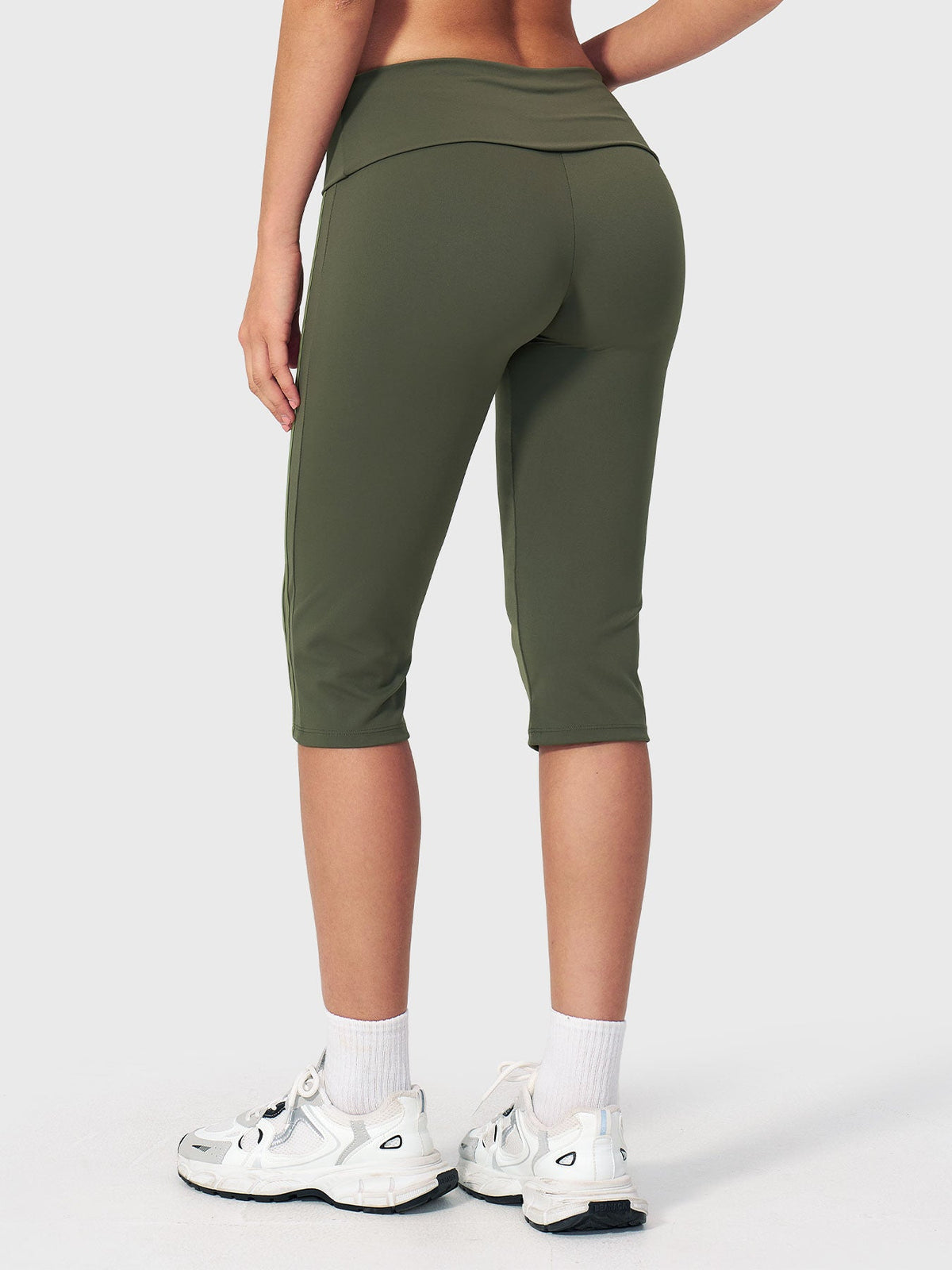 Leggings Capri Ease con Doblez en la Cintura