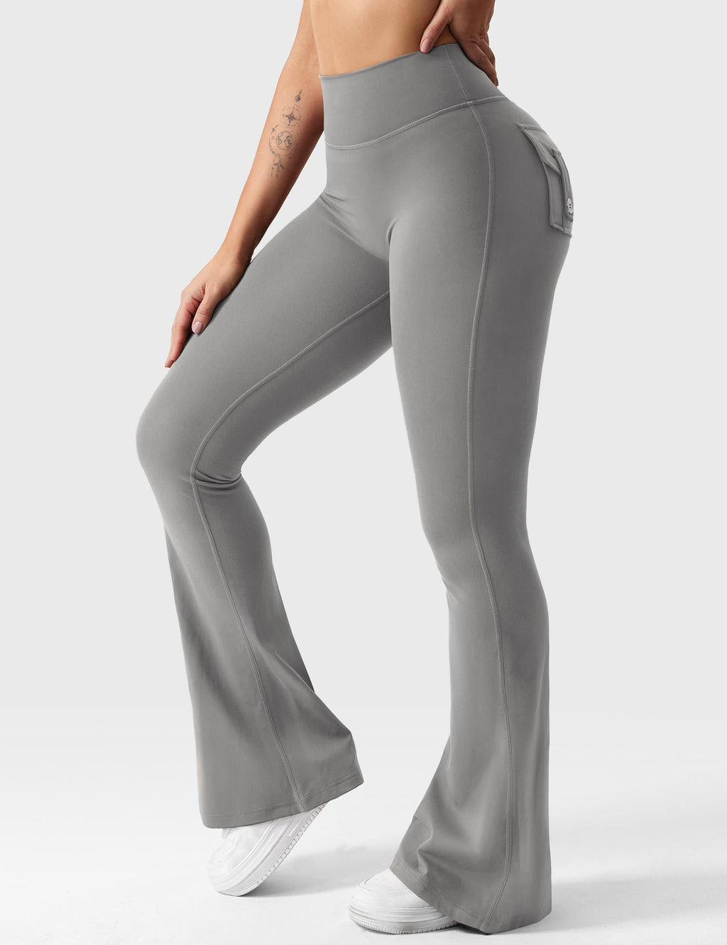 Leggings Acampanados CoreFlex de 31.5" con Bolsillos