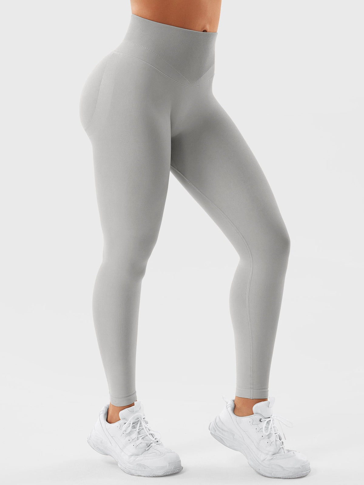 Leggings sin Costuras Contour con Espalda en V