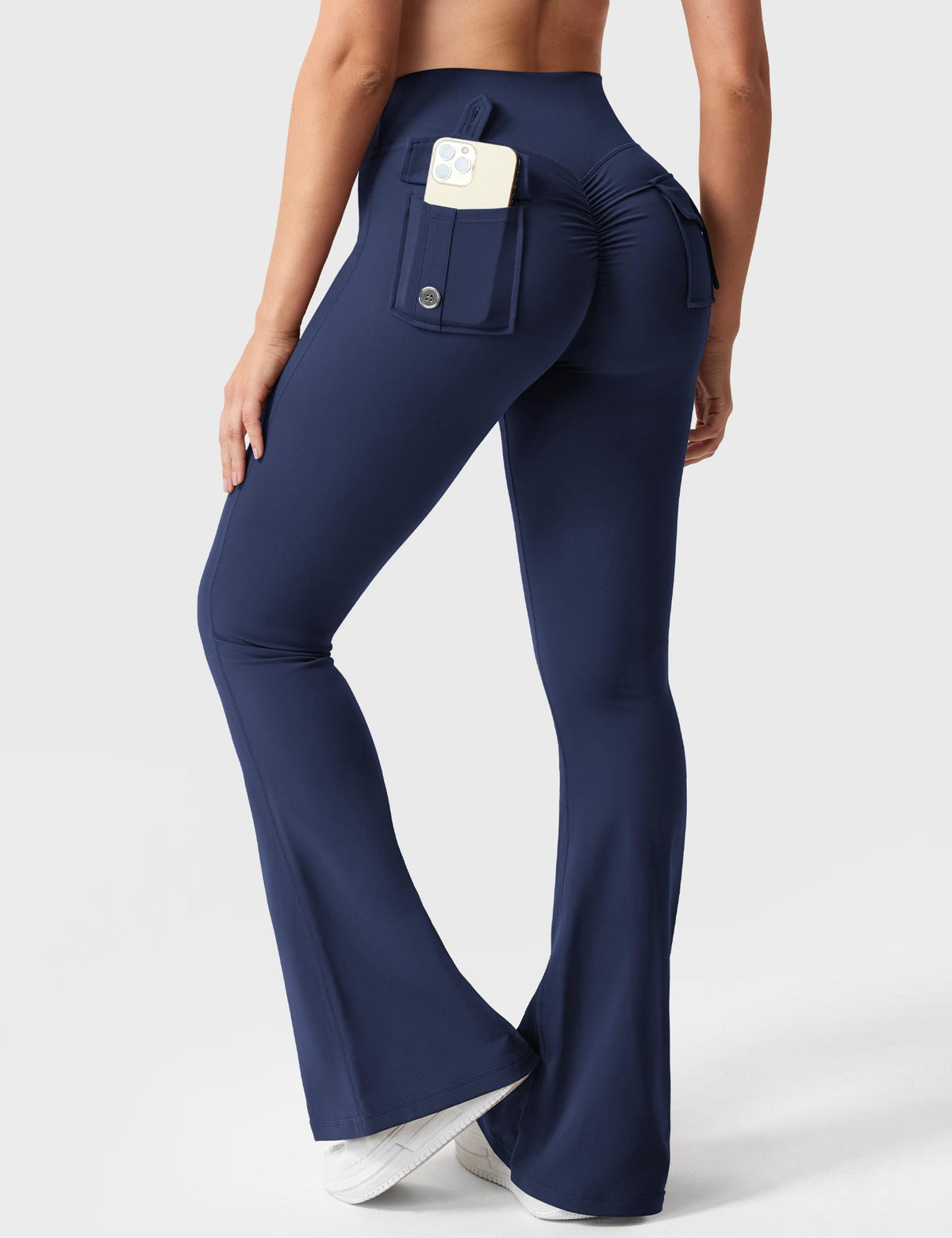 Leggings Acampanados CoreFlex de 31.5" con Bolsillos