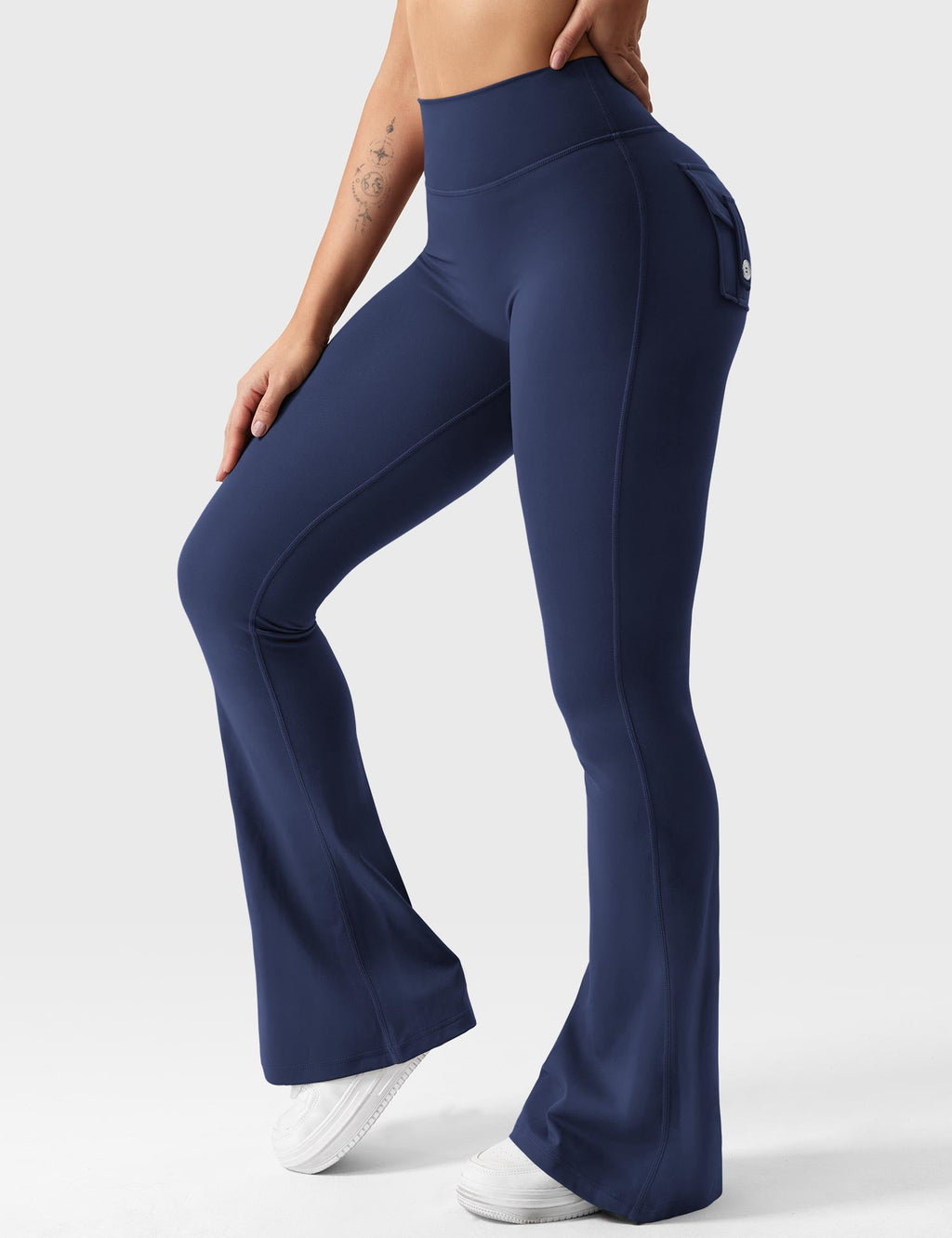 Leggings Acampanados CoreFlex de 31.5" con Bolsillos