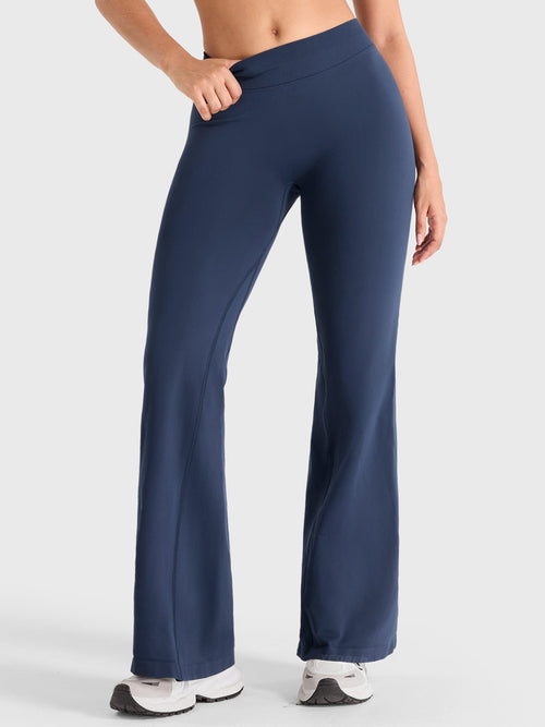Leggings Acampanados Contour Invisibles con Fruncido