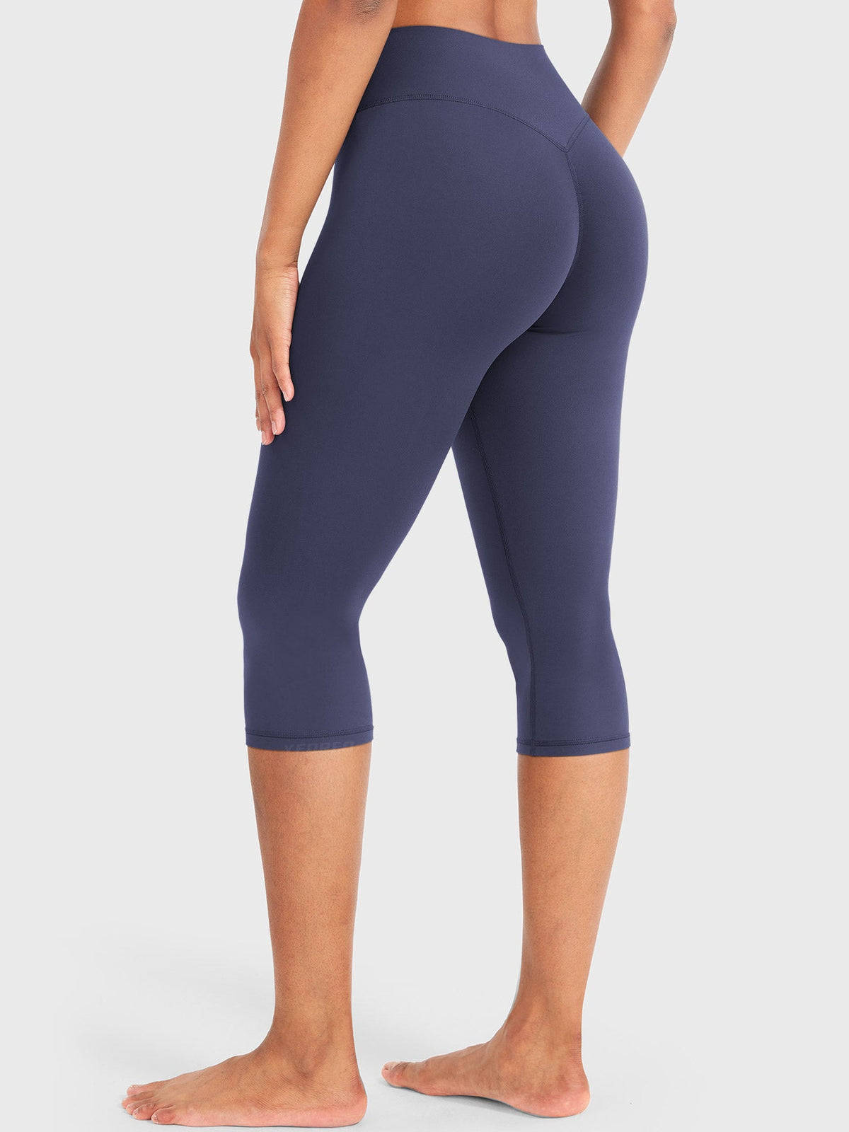 Conjunto Ease Estilo Y2K de Hombros Descubiertos con Leggings Capri
