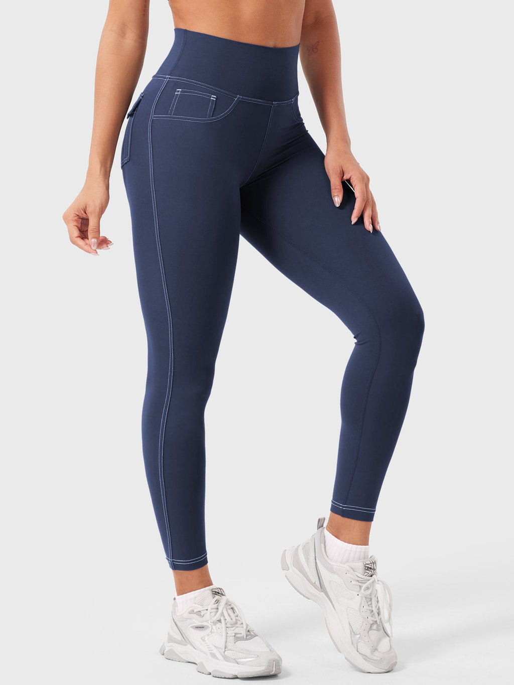 Leggings CoreFlex Efecto Mezclilla