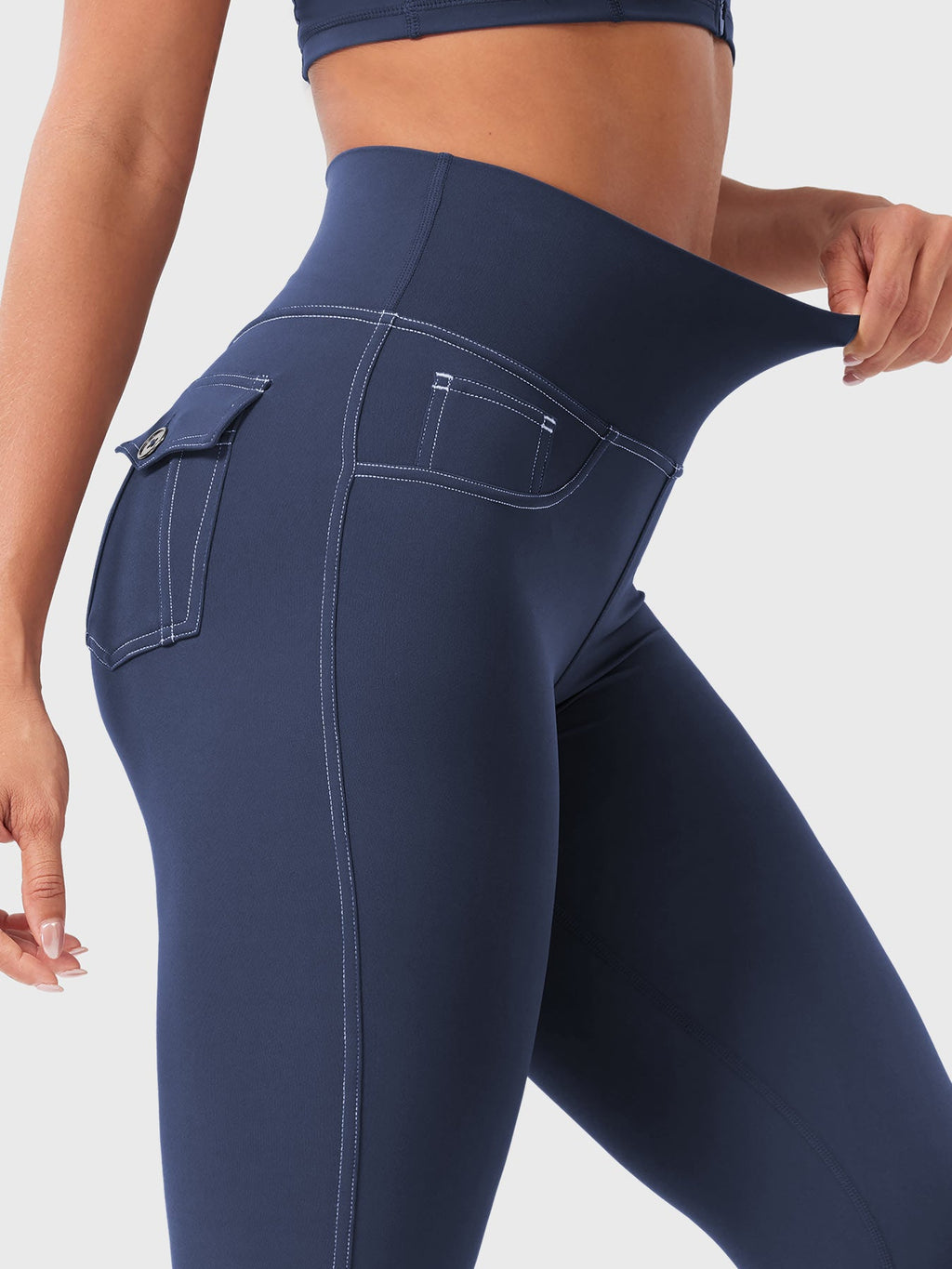 Leggings CoreFlex Efecto Mezclilla
