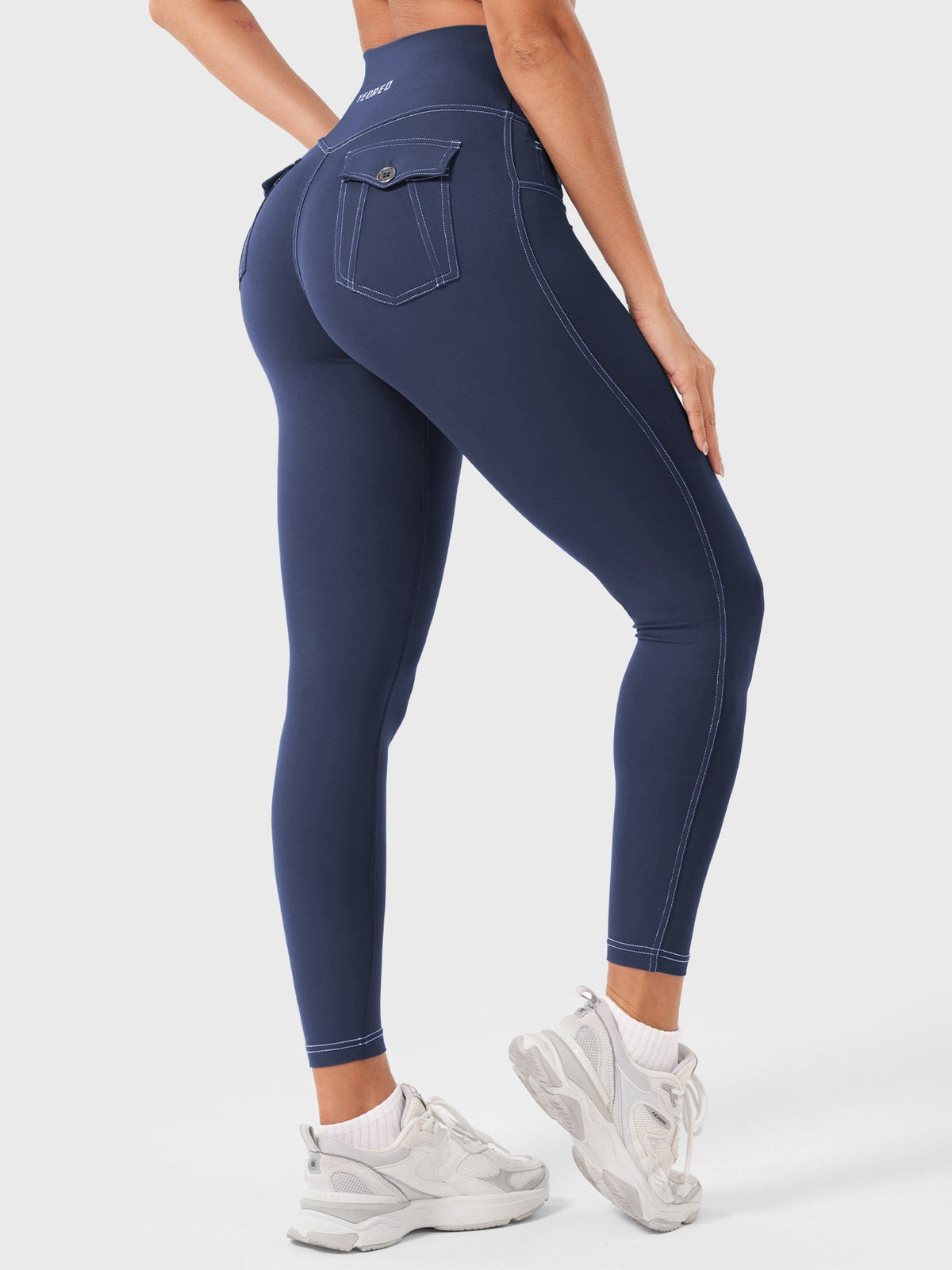 Leggings CoreFlex Efecto Mezclilla