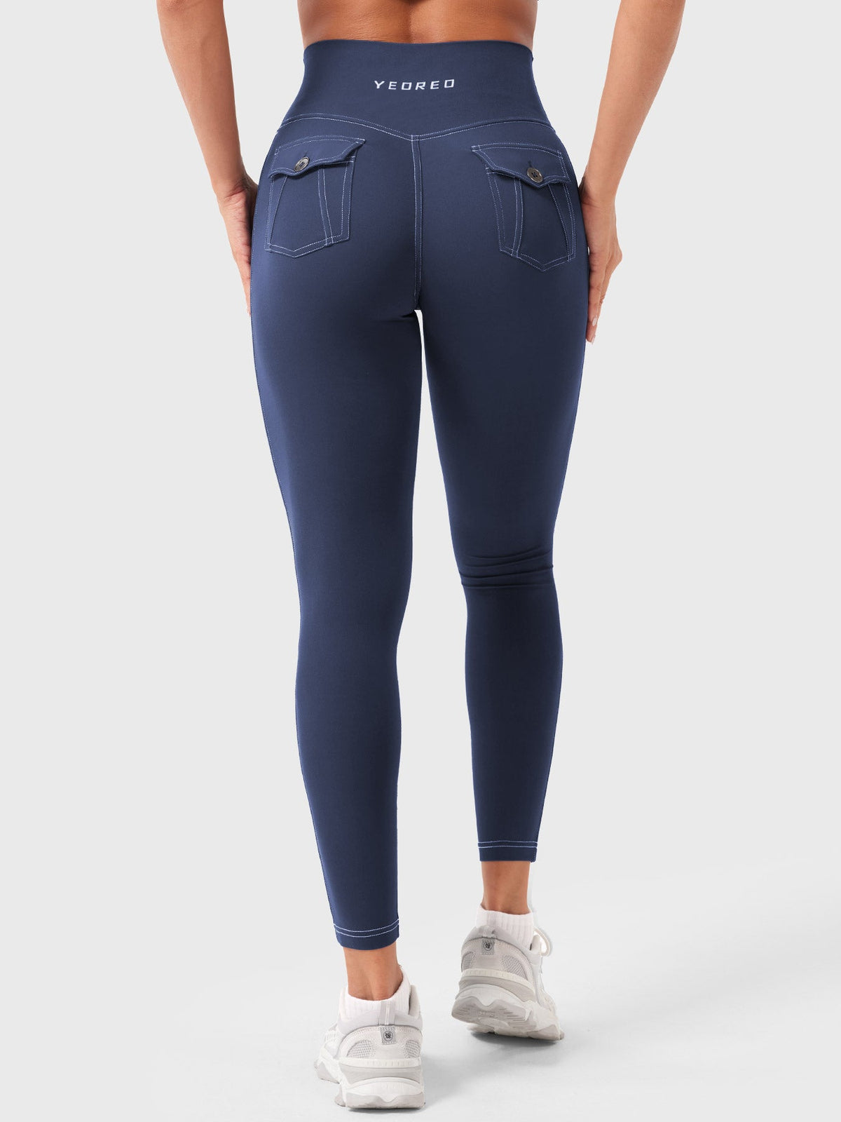 Leggings CoreFlex Efecto Mezclilla