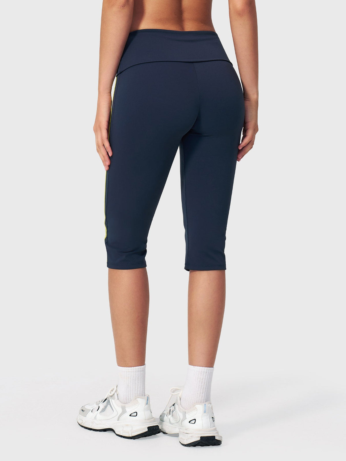Leggings Capri Ease con Doblez en la Cintura