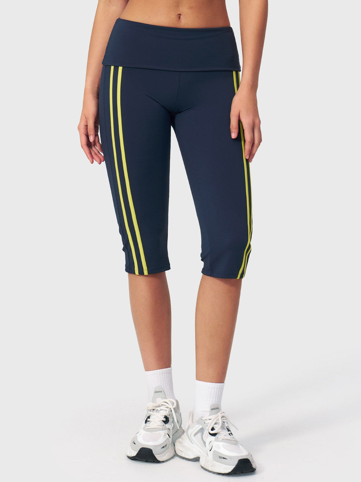 Leggings Capri Ease con Doblez en la Cintura