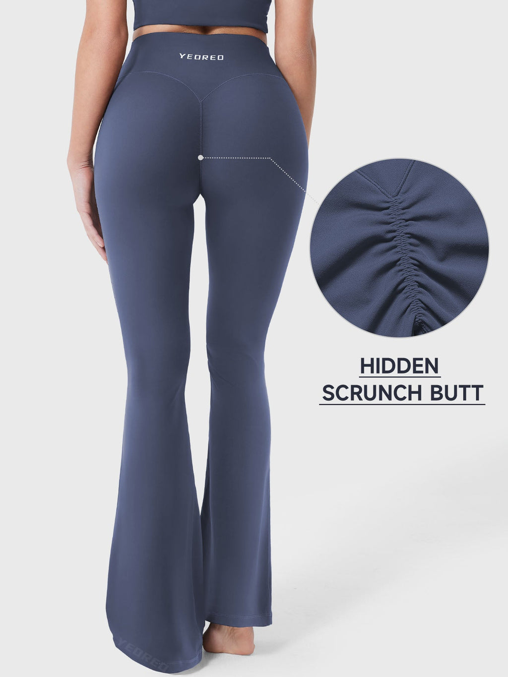 Leggings Acampanados SoftHue de 32"