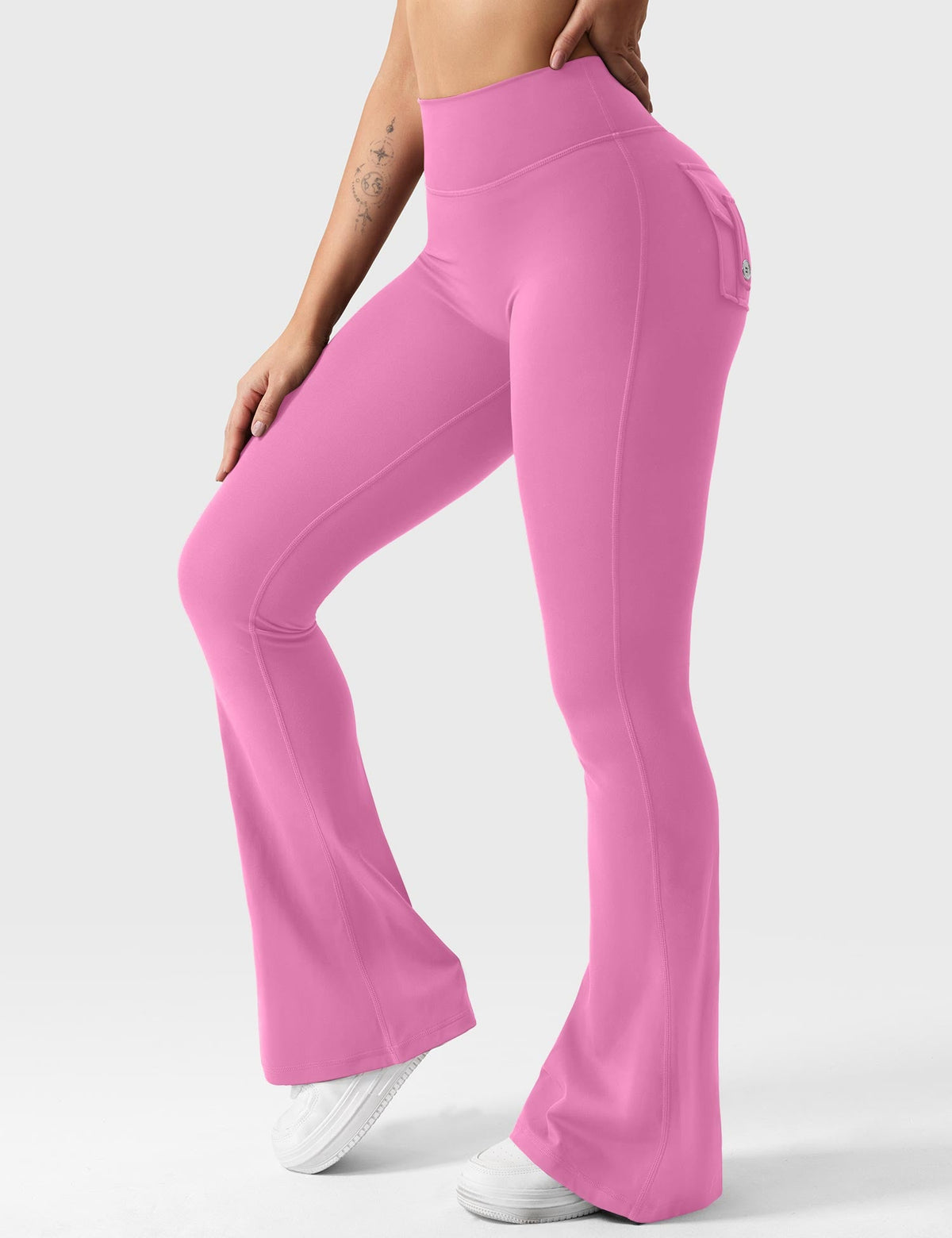 Leggings Acampanados CoreFlex de 31.5" con Bolsillos