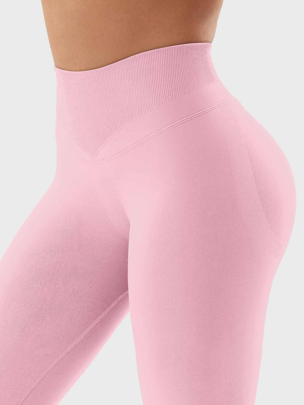 Leggings sin Costuras Contour con Espalda en V