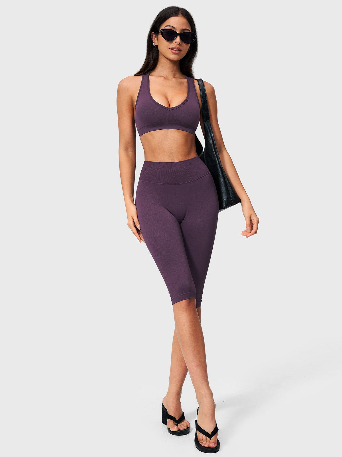 Leggings Capri CoreFlex sin Costuras