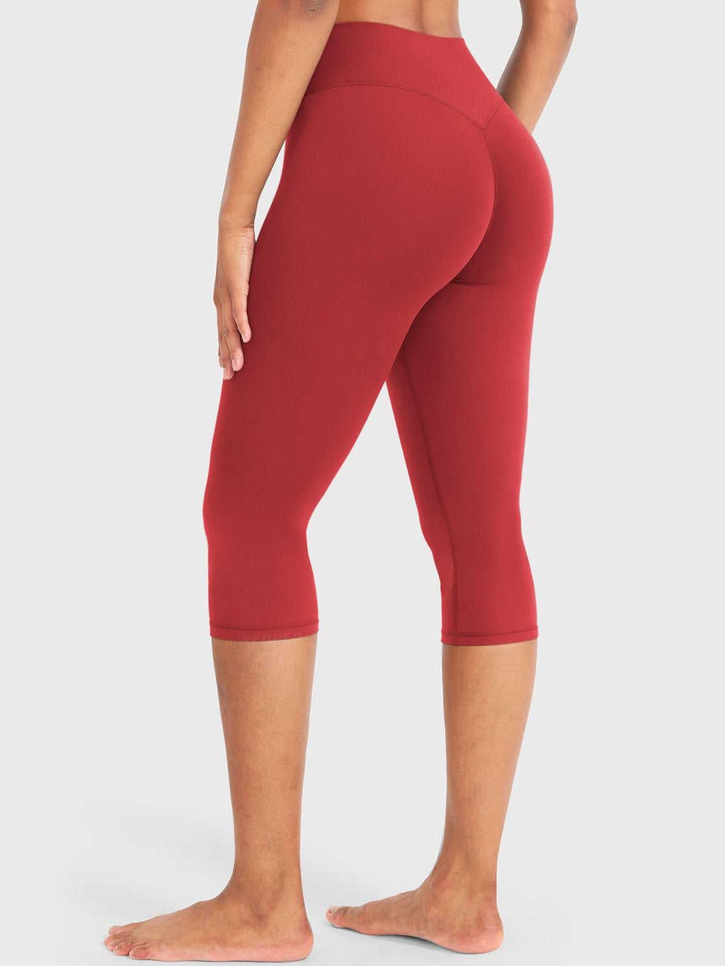 Conjunto Ease Estilo Y2K de Hombros Descubiertos con Leggings Capri