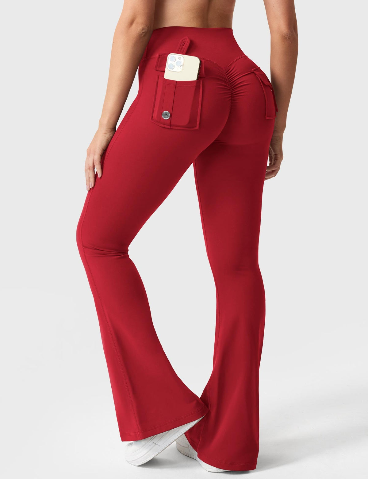 Leggings Acampanados CoreFlex de 31.5" con Bolsillos