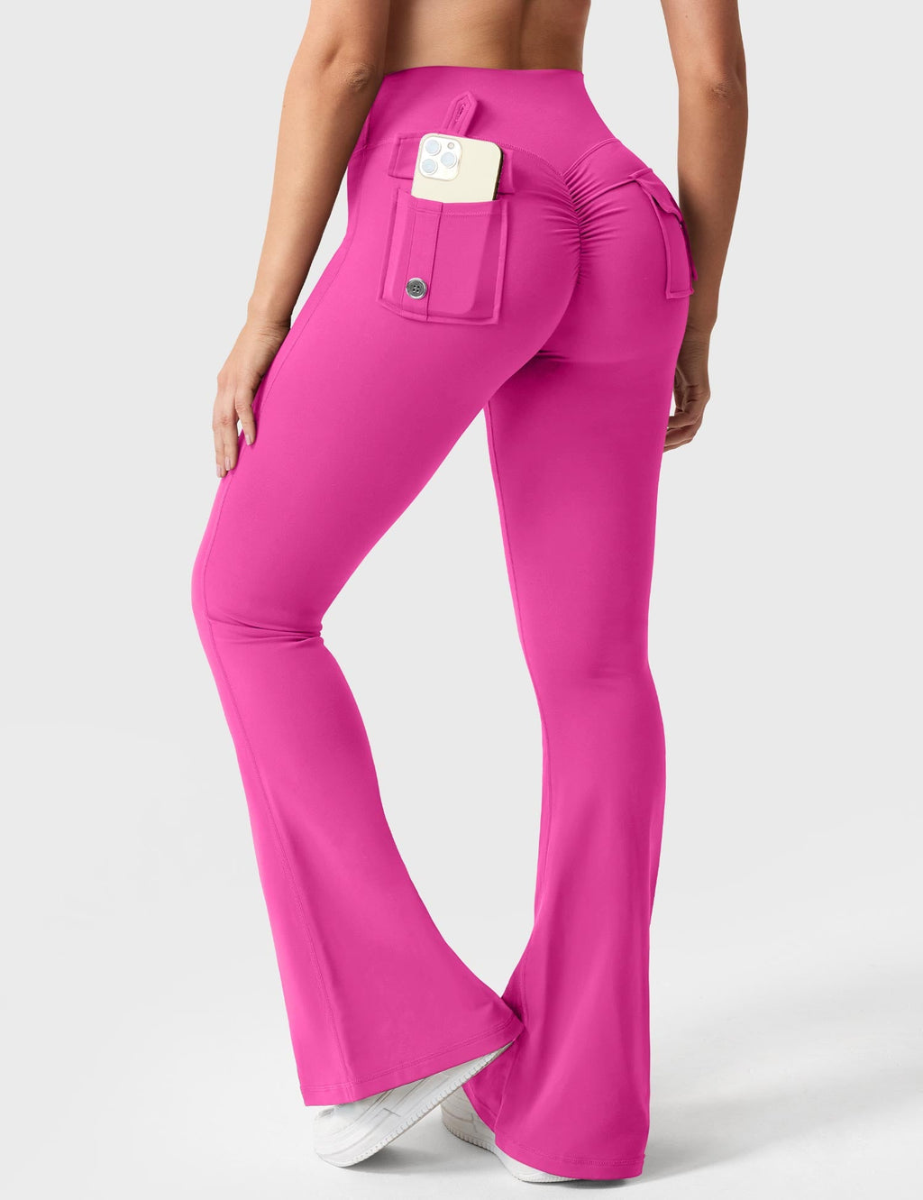 Leggings Acampanados CoreFlex de 31.5" con Bolsillos